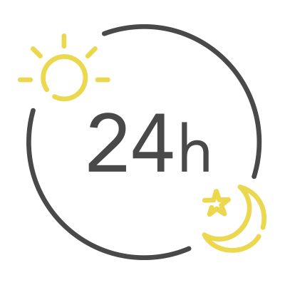 24時間受発注可能